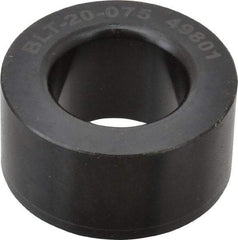 Jergens - 1.3772" OD, 3/4" Plate Thickness, Secondary Ball Lock, Modular Fixturing Liner - 20mm ID, -0.0004, 0.0000" Tolerance - Apex Tool & Supply