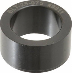 Jergens - 1.3772" OD, 3/4" Plate Thickness, Secondary Ball Lock, Modular Fixturing Liner - 25mm ID, -0.0004, 0.0000" Tolerance - Apex Tool & Supply