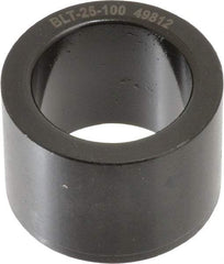 Jergens - 1.3772" OD, 1" Plate Thickness, Secondary Ball Lock, Modular Fixturing Liner - 25mm ID, -0.0004, 0.0000" Tolerance - Apex Tool & Supply