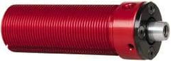 De-Sta-Co - 25 Lb Clamping Force, Left Hand Swing, 21.59mm Total Stroke, Single-Acting Pneumatic Swing Clamp - 10-32 Port, 72.9mm Body Length x 31.8mm Body Width, 4.1 cm3 (Clamp), 130 Max psi - Apex Tool & Supply