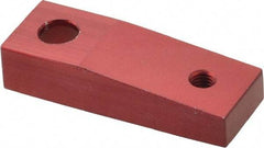 De-Sta-Co - 1/4 to 0.62" High, 10-32 Port, Aluminum, Single, Swing Clamp Arm - 1.74" OAL to 0.6181" Overall Width - Apex Tool & Supply