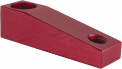 De-Sta-Co - 0.38 to 3/4" High, 3/8-16 Port, Aluminum, Single, Swing Clamp Arm - 2-3/4" OAL to 3/4" Overall Width - Apex Tool & Supply