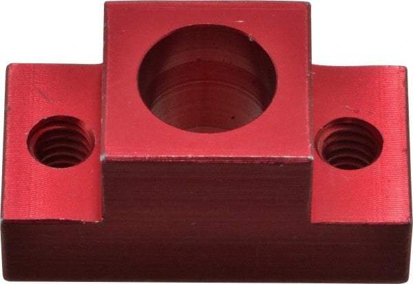 De-Sta-Co - 0.37 to 3/4" High, 1/4-20 Port, Aluminum, Blank, Swing Clamp Arm - 1-1/2" OAL to 3/4" Overall Width - Apex Tool & Supply