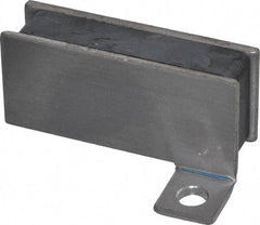 Mag-Mate - 17.5 Max Pull Force Lb, 2" Long x 1-5/8" Wide x 1" Thick, Sandwiched, Ceramic Fixture Magnet - 300°F Max Operating Temp, 1-1/2mm Mounting Hole Diam, 10-24 M5 Mounting Hole, Steel Housing - Apex Tool & Supply
