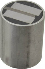 Mag-Mate - 3/8-16 Thread, 2" Diam, 2-7/16" High, 172 Lb Average Pull Force, Neodymium Rare Earth Pot Magnet - 5/16" Tapped Hole Depth, Aluminum Insulated - Apex Tool & Supply