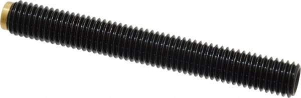 J.W. Winco - M10x1.50 Metric Coarse, 80mm Length of Thread, Soft Tip Point Set Screw - Grade 5.8 Steel, 5mm Key - Apex Tool & Supply