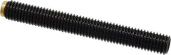 J.W. Winco - M10x1.50 Metric Coarse, 80mm Length of Thread, Soft Tip Point Set Screw - Grade 5.8 Steel, 5mm Key - Apex Tool & Supply