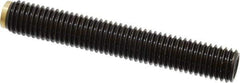 J.W. Winco - M12x1.75 Metric Coarse, 80mm Length of Thread, Soft Tip Point Set Screw - Grade 5.8 Steel, 6mm Key - Apex Tool & Supply