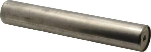 Mag-Mate - 6 Inch Long x 1 Inch Diameter Magnetic Grate Rod Separator - Ceramic Magnet, 1/4-20 Mounting Hole Thread Size, Material Grade 304 - Apex Tool & Supply