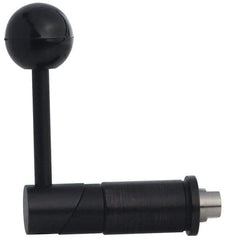 TE-CO - Tapered Cam Action Indexing Plunger - 1.1265" Body Diam, 1-1/2" Body Length, 3-1/2" Handle Length, 3/8" Plunger Projection - Apex Tool & Supply