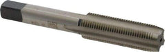 Heli-Coil - 1/2-20 UNF, H4, 4 Flute, Plug Chamfer, Bright Finish, High Speed Steel Hand STI Tap - 3-19/32" OAL, 1-21/32" Thread Length, 1/2" Square Length, 0.322" Square Size, 2B Class of Fit - Apex Tool & Supply