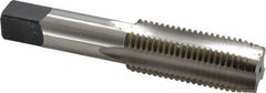 Heli-Coil - 7/8-9 UNC, H3, 4 Flute, Plug Chamfer, Bright Finish, High Speed Steel Hand STI Tap - 5-1/8" OAL, 2-1/2" Thread Length, 13/16" Square Length, 0.6" Square Size, 3B Class of Fit - Apex Tool & Supply