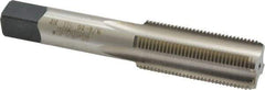 Heli-Coil - 3/4-16 UNF, H3, 4 Flute, Bottoming Chamfer, Bright Finish, High Speed Steel Hand STI Tap - 4-15/32" OAL, 2" Thread Length, 11/16" Square Length, 0.489" Square Size, 3B Class of Fit - Apex Tool & Supply