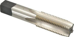 Heli-Coil - 1-8 UNC, H6, 4 Flute, Plug Chamfer, Bright Finish, High Speed Steel Hand STI Tap - 5-3/4" OAL, 2-9/16" Thread Length, 1" Square Length, 0.766" Square Size, 2B Class of Fit - Apex Tool & Supply