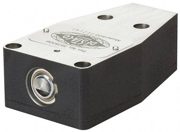 De-Sta-Co - 1,600 Lb Holding Capacity, 0.252" Max Opening Capacity, 4.83 bar Clamping Pressure, Air Hold Down Clamp - 1" Arm Length, 6" Clamp Length, 3" Clamp Width, 2-1/4" Clamp Height, Mounting Holes - Apex Tool & Supply