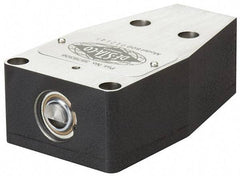 De-Sta-Co - 1,600 Lb Holding Capacity, 0.252" Max Opening Capacity, 4.83 bar Clamping Pressure, Air Hold Down Clamp - 1" Arm Length, 6" Clamp Length, 3" Clamp Width, 2-1/4" Clamp Height, Mounting Holes - Apex Tool & Supply