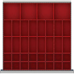 LISTA - 36-Compartment Drawer Divider Layout for 2.17" High Drawers - Apex Tool & Supply
