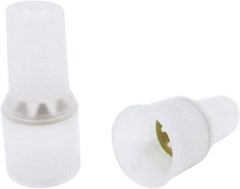 Ideal - 18 to 10 AWG Compatible, Nylon Insulation, Splice Cap Butt Splice Terminal - Opaque - Apex Tool & Supply