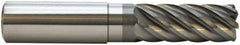 M.A. Ford - 12mm, 7 Flute, Single End, Solid Carbide, 4mm Corner Radius End Mill - 120mm OAL, 38° Helix, Right Hand Flute, 30mm LOC, Right Hand Cut, 60mm Extended Reach - Apex Tool & Supply