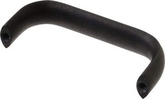 Electro Hardware - 3" Center to Center, Brush Black Anodized Aluminum Pull Handle - 1.281" High - Apex Tool & Supply