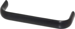 Electro Hardware - 4-9/16" Center to Center, Brush Black Anodized Aluminum Pull Handle - 1.5" High - Apex Tool & Supply