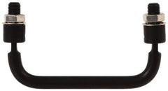 Electro Hardware - 4" Center to Center, Nickel Plated Brass Pull Handle - 1.85" High - Apex Tool & Supply