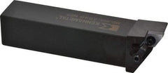 Kennametal - MDJN, Right Hand Cut, 3° Lead Angle, 1-1/4" Shank Height x 1-1/4" Shank Width, Negative Rake Indexable Turning Toolholder - 6" OAL, DN..43. Insert Compatibility, Series Kenloc - Apex Tool & Supply