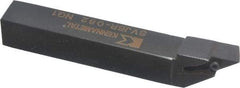 Kennametal - SVJB, Right Hand Cut, 3° Lead Angle, 1/2" Shank Height x 1/2" Shank Width, Neutral Rake Indexable Turning Toolholder - 3-1/2" OAL, VB..22. Insert Compatibility, Series Screw-On - Apex Tool & Supply