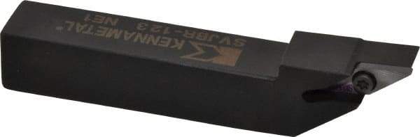 Kennametal - SVJB, Right Hand Cut, 3° Lead Angle, 3/4" Shank Height x 3/4" Shank Width, Neutral Rake Indexable Turning Toolholder - 4-1/2" OAL, VB..33. Insert Compatibility, Series Screw-On - Apex Tool & Supply
