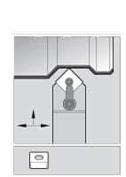 Kennametal - MSDN, Neutral Cut, 0° Lead Angle, 5/8" Shank Height x 5/8" Shank Width, Negative Rake Indexable Turning Toolholder - 4-1/2" OAL, SN..32. Insert Compatibility, Series Kenloc - Apex Tool & Supply