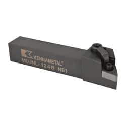 Kennametal - MDJN, Left Hand Cut, 3° Lead Angle, 3/4" Shank Height x 3/4" Shank Width, Negative Rake Indexable Turning Toolholder - 4-1/2" OAL, DN..43. Insert Compatibility, Series Kenloc - Apex Tool & Supply