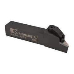 Kennametal - MVJN, Left Hand Cut, 3° Lead Angle, 3/4" Shank Height x 3/4" Shank Width, Negative Rake Indexable Turning Toolholder - 4-1/2" OAL, VN..33. Insert Compatibility, Series Kenloc - Apex Tool & Supply