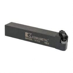 Kennametal - MRGN, Left Hand Cut, 15° Lead Angle, 1" Shank Height x 1" Shank Width, Negative Rake Indexable Turning Toolholder - 6" OAL, RN..43 Insert Compatibility, Series Kenloc - Apex Tool & Supply