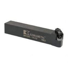 Kennametal - MRGN, Left Hand Cut, 15° Lead Angle, 1" Shank Height x 1" Shank Width, Negative Rake Indexable Turning Toolholder - 6" OAL, RN..43 Insert Compatibility, Series Kenloc - Apex Tool & Supply