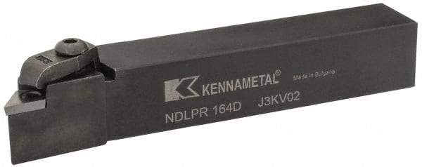 Kennametal - DP.., -5° Lead Angle NDLP External Right Hand Indexable Profiling Toolholder - 25.4mm Shank Height x 25.4mm Shank Width, 6" Long, Steel - Apex Tool & Supply