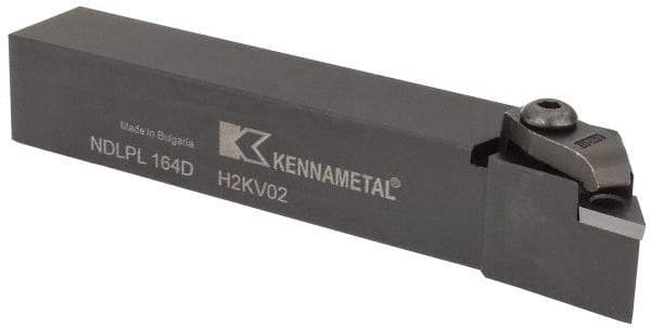 Kennametal - DP.., -5° Lead Angle NDLP External Left Hand Indexable Profiling Toolholder - 25.4mm Shank Height x 25.4mm Shank Width, 6" Long, Steel - Apex Tool & Supply