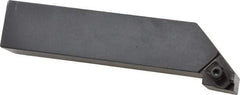 Kennametal - External Thread, Left Hand Cut, 25.4mm Shank Width x 25.4mm Shank Height Indexable Threading Toolholder - 127mm OAL, N.2L Insert Compatibility, NS Toolholder, Series Top Notch - Apex Tool & Supply