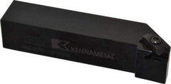 Kennametal - External Thread, Left Hand Cut, 31.75mm Shank Width x 31.75mm Shank Height Indexable Threading Toolholder - 152.4mm OAL, N.3L Insert Compatibility, NS Toolholder, Series Top Notch - Apex Tool & Supply