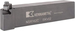 Kennametal - External Thread, Right Hand Cut, 25.4mm Shank Width x 25.4mm Shank Height Indexable Threading Toolholder - 127mm OAL, N.2R Insert Compatibility, NS Toolholder, Series Top Notch - Apex Tool & Supply