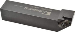 Kennametal - External Thread, Right Hand Cut, 31.75mm Shank Width x 31.75mm Shank Height Indexable Threading Toolholder - 152.4mm OAL, N.3R Insert Compatibility, NS Toolholder, Series Top Notch - Apex Tool & Supply