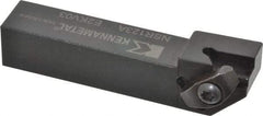 Kennametal - External Thread, Right Hand Cut, 19.05mm Shank Width x 19.05mm Shank Height Indexable Threading Toolholder - 101.6mm OAL, N.3R Insert Compatibility, NS Toolholder, Series Top Notch - Apex Tool & Supply