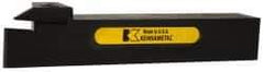 Kennametal - External Thread, 0.67" Max Depth of Cut, 4mm Min Groove Width, 152.4mm OAL, Right Hand Indexable Grooving Cutoff Toolholder - 25.4mm Shank Height x 25.4mm Shank Width, A4..04.. Insert Style, A4SM Toolholder Style, Series A4 - Apex Tool & Supply
