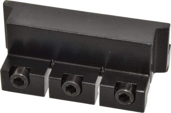 Kennametal - Tool Block Style A2TEN, 26mm Blade Height, 3.39" OAL, 1.57"& OAH, Indexable Cutoff Blade Tool Block - 3/4" Shank Height, 3/4" Shank Width, Reversible, Series A2 Cut-Off - Apex Tool & Supply