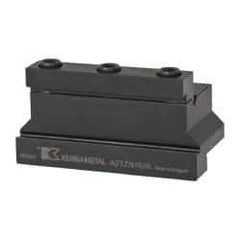 Kennametal - Tool Block Style A2TZN, 26mm Blade Height, 3.39" OAL, 1.89"& OAH, Indexable Cutoff Blade Tool Block - 1" Shank Height, 1" Shank Width, Reversible, Series A2 Cut-Off - Apex Tool & Supply