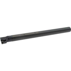 Kennametal - 23.62mm Min Bore Diam, 254mm OAL, 3/4" Shank Diam, A-STFP Indexable Boring Bar - TP.. Insert, Screw Holding Method - Apex Tool & Supply
