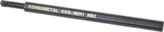 Kennametal - 11.18mm Min Bore Diam, 8" OAL, 1/2" Shank Diam, A-NE Indexable Boring Bar - 1" Max Bore Depth, N. Insert, Clamp Holding Method - Apex Tool & Supply
