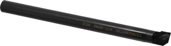 Kennametal - 28.58mm Min Bore Diam, 10" OAL, 3/4" Shank Diam, A-NE Indexable Boring Bar - N. Insert, Clamp Holding Method - Apex Tool & Supply