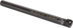Kennametal - 23.62mm Min Bore Diam, 254mm OAL, 3/4" Shank Diam, A-STFC Indexable Boring Bar - TC.. Insert, Screw Holding Method - Apex Tool & Supply