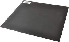 Made in USA - 12" Long, 12" Wide, 1/16" Thick, Neoprene Rubber Foam Sheet - 50 to 60 Durometer, Black, -40 to 225°F, 2,500 psi Tensile Strength, Plain Backing, Stock Length - Apex Tool & Supply