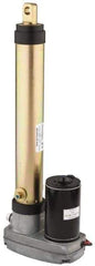 Thomson Industries - 8" Stroke Len, 30% Duty Cycle, 12 Volt, Performance PakLinear Electromechanical Actuator - DC Input, 1.1" per Second, 750 Lb Capacity - Apex Tool & Supply
